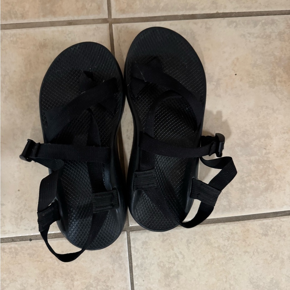 Black Strappy Sandals